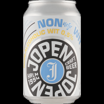Jopen Wit Craft Beer <0.5% Alcoholvrij Blik 330ML bij Jumbo