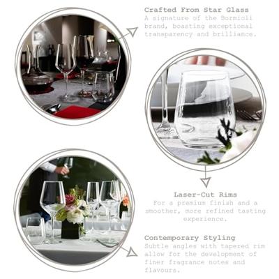 Bormioli Rocco Waterglazen Electra - 380 ml - 6 stuks