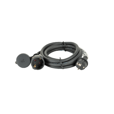 DAP H07RN-F 3G2.5 Schuko verlengkabel 1,5m