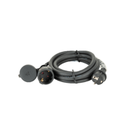 DAP H07RN-F 3G2.5 Schuko verlengkabel 1,5m - thumbnail