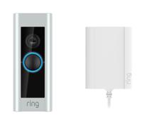 Ring Video Doorbell Pro 2 Plug-in Nikkel, Gesatineerd staal - thumbnail