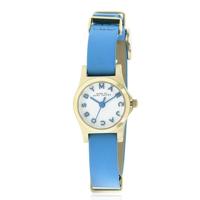 Horlogeband Marc by Marc Jacobs MBM1314 Leder Blauw 10mm - thumbnail
