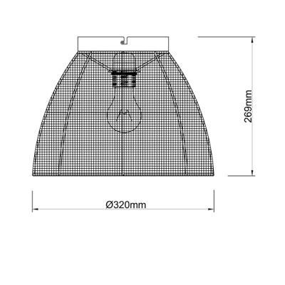 Brilliant PlafondlampTanah - 99483/76