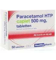 Healthypharm Paracetamol 500mg Caplet 50st - thumbnail