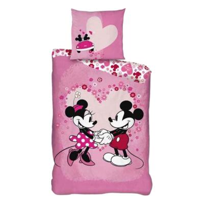 Disney Minnie Mouse Dekbedovertrek hart - 140 x 200 cm - Polyester