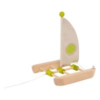 Goki houten catamaran bouwpakket, 11dlg. - thumbnail