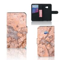 Samsung Galaxy Xcover 4 | Xcover 4s | Bookcase | Marmer Oranje - thumbnail