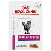 Royal Canin Veterinary Renal met kip natvoer kat (in saus) 1 doos (12 x 85 g) - thumbnail