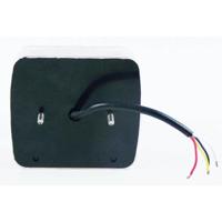 Berger & Schröter Aanhangerachterlicht Knipperlicht, Remlicht, Achterlicht, Kentekenverlichting Rechts 12 V Rood, Zilver Helder glas - thumbnail