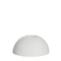 Kandelaar kaars bol wit dia. 7 x H 3 cm Hortus - Hortus - thumbnail