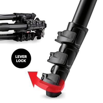 Manfrotto MKBFRLA4BK-BH Befree aluminium statiefkit