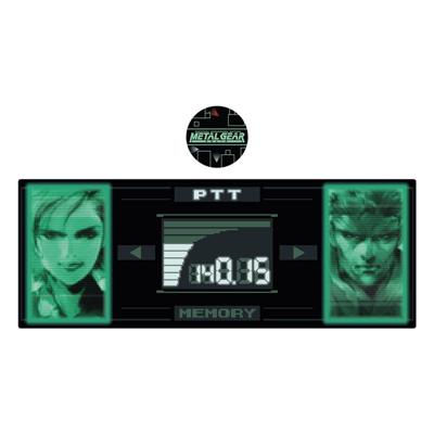 Metal Gear Solid Desk Pad & Coaster Set Solid Snake x Raiden Limited Edition Metal Gear Solid Desk Pad & Coaster Set Solid Snake x Raiden Limited Edition