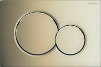 Geberit Sigma 01 bedieningspaneel glans edelmessing voor Sigma reservoirs 8cm (UP720) en 12cm (UP320) - thumbnail
