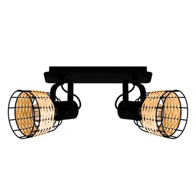 Eglo Dubbele rotan spotAnwick 1 - 43325