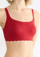 Sloggi Zero Feel Kanten Top gevuld - Bliss - Bh Top met smalle bandjes - Uitneembare vulling - thumbnail