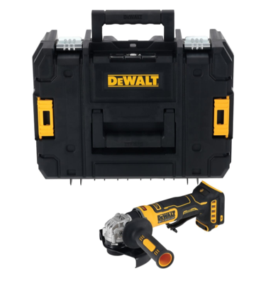DeWalt DCG404NT Accu Haakse Slijper | 125 mm | 18V XR | Basic Body in TSTAK | Zonder accu's en lader - DCG404NT-XJ