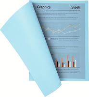 Exacompta dossiermap Super 180, voor ft A4, pak van 100 stuks, lichtblauw - thumbnail