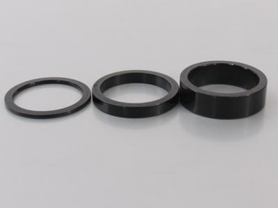 Ergotec Balhoofd spacerset 1-1/8" (ø28.6) 3-delig 2/5/10mm zwart