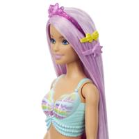 Barbie Fantasy zeemeermin pop met lang haar - thumbnail