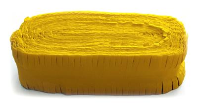Gele Crepe Papier Slinger - 24 meter