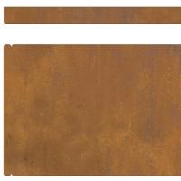 Tuin Grasperkafwerking 4 pcs Roestig 450 x 15 cm Cortenstaal - thumbnail