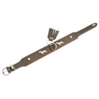 HUNTER Hondenhalsband München, groen, Maat: 37 - thumbnail