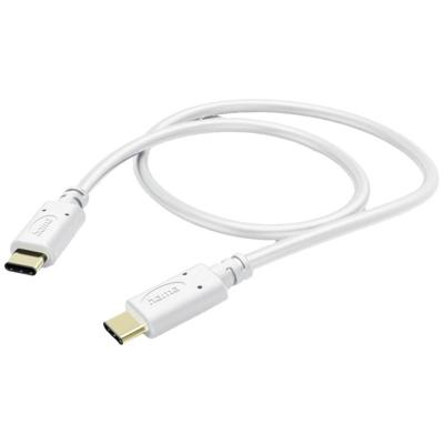 Hama 00201592 USB-laadkabel USB 2.0 USB-C stekker, USB-C stekker 1.50 m Wit Vergulde steekcontacten Hama 00201592 USB-laadkabel USB 2.0 USB-C stekker, USB-C stekker 1.50 m Wit Vergulde steekcontacten