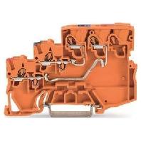 WAGO 2000-5352 Initiatorklem 3-etages 7 mm Push-In-klem Oranje 15 stuk(s) - thumbnail