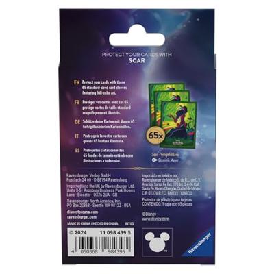 Ravensburger Disney Lorcana 65 Card Sleeves