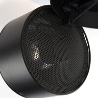 QAZQA Set van 2 moderne spots zwart rond verstelbaar - Go Nine - thumbnail