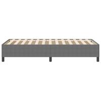 Bedframe Lichtgrijs 80 x 200 cm Katoenen stof - thumbnail