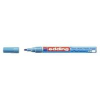 Paintmarker edding 751 oliebasis 1-2mm mtl blauw | 10 stuks - thumbnail