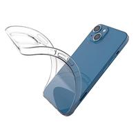 Casecentive Silicone case iPhone 14 Plus transparant - thumbnail