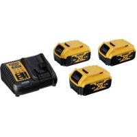 DeWalt DCB115P3 18V starterset (3x 5.0Ah accu) DCB184 + oplader DCB115 - thumbnail