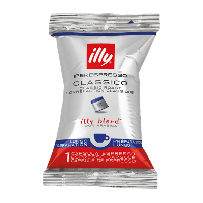 illy Iperespresso - 100 Cups Classico Lungo - Home Flowpack
