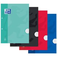 Cursusblok oxf school a4 5mm 2g 200pag 80gr ass | 5 stuks - thumbnail