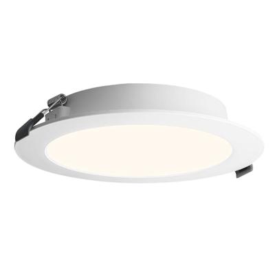 LED Downlight ECO - inbouwspot - mini LED paneel - 9 Watt 820 lumen - Rond - 2700K warm wit - diameter 145mm - plat 25mm LED Downlight ECO - inbouwspot - mini LED paneel - 9 Watt 820 lumen - Rond - 2700K warm wit - diameter 145mm - plat 25mm