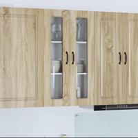 Keukenkast Kalmar Sonoma Eiken 60 x 31 x 100 cm Bewerkt hout - thumbnail