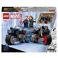 Lego Marvel 76260 Captain America en Black Widow Motoren - thumbnail