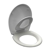 Toiletzitting Schutte Family White Duroplast Soft Close Met Geïntegreerde Kinderzitting Wit - thumbnail