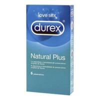 Condooms Durex Natural Plus 6 Onderdelen - thumbnail
