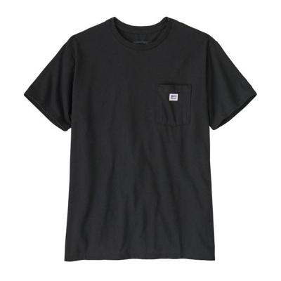 Patagonia Shop Sticker Pocket Responsibili-Tee T-shirt Black XL