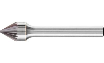 PFERD TOOLS 21115736 Freesstift Kegel Lengte 53 mm Afmeting, Ø 10 mm Werklengte 8 mm Schachtdiameter 6 mm