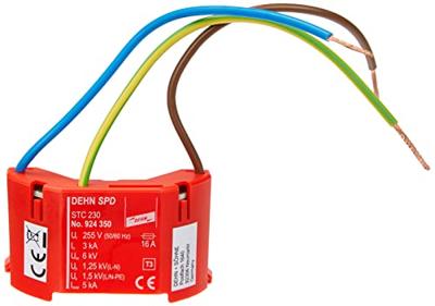 DEHN 924350 STC 230 Overspanningsbeveiliging (inbouw) Overspanningsbeveiliging voor: Verdeeldoos 5 kA 1 stuk(s)