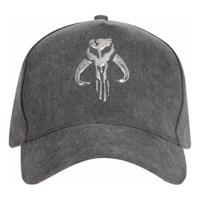 Star Wars The Mandalorian Curved Bill Cap Silver Crest - thumbnail