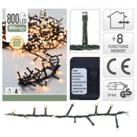 Kerstverlichting Cluster 800LED 16mtr - thumbnail