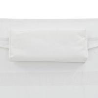 Ligbed met kussen poly rattan zwart - thumbnail