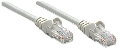 Intellinet 325950 RJ45 Netwerkkabel, patchkabel CAT 5e U/UTP 10.00 m Grijs 1 stuk(s)