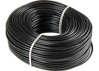 HERTH+BUSS isolatieslang insulating tubes 3 mm 50m soft pvc black - thumbnail