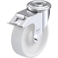 Blickle LER-PO 125KA-FI Zwenkwiel met rem Wieldiameter: 125 mm Draagvermogen (max.): 150 kg 1 stuk(s) - thumbnail